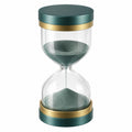 Clessidra Decorativa Verde Oro 20 cm
