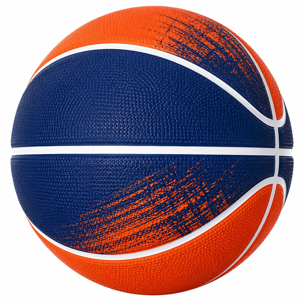 Pallone da Basket Arancione e Blu per Partite e Allenamenti