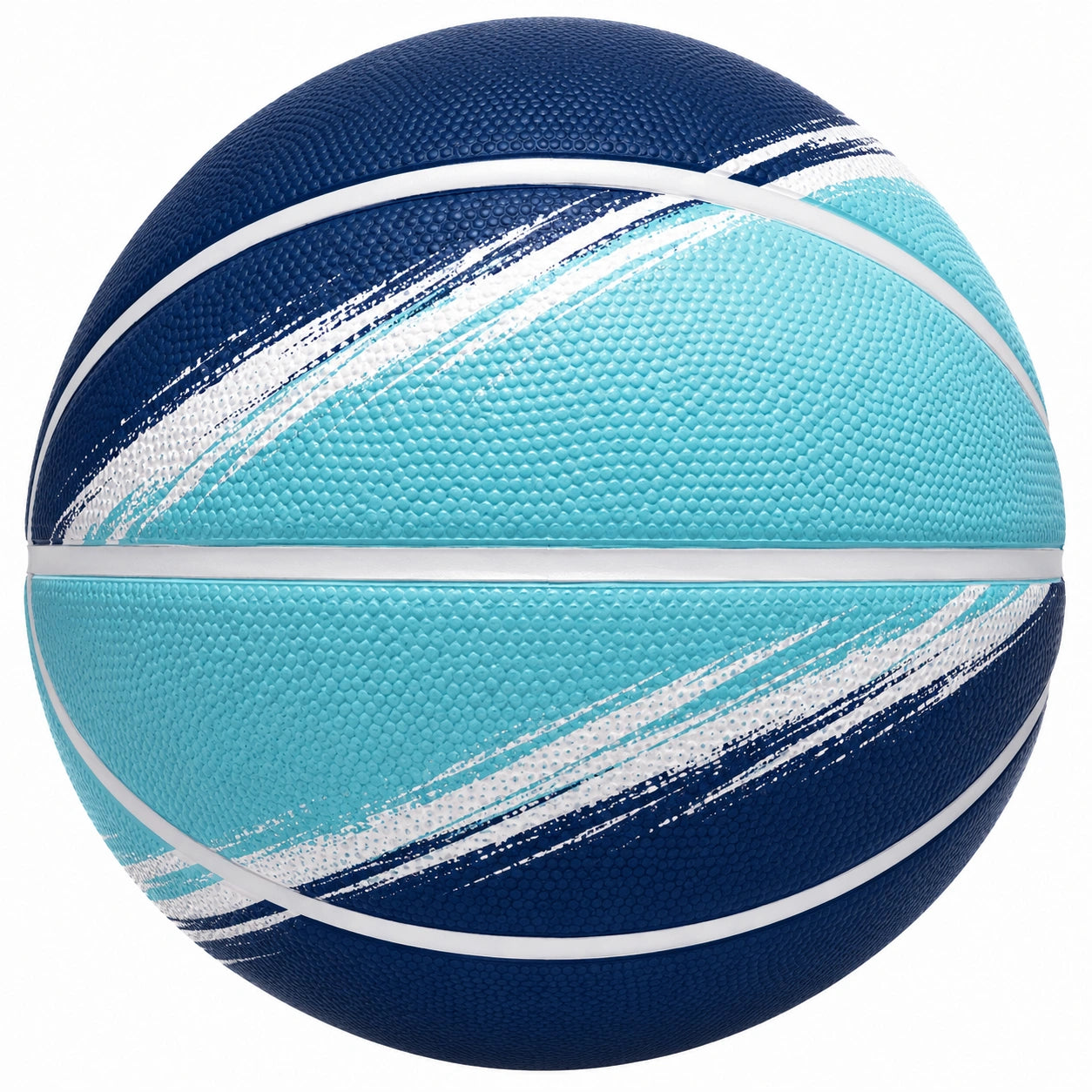 Pallone da Basket Resistente Blu e Azzurro per Esterni e Interni