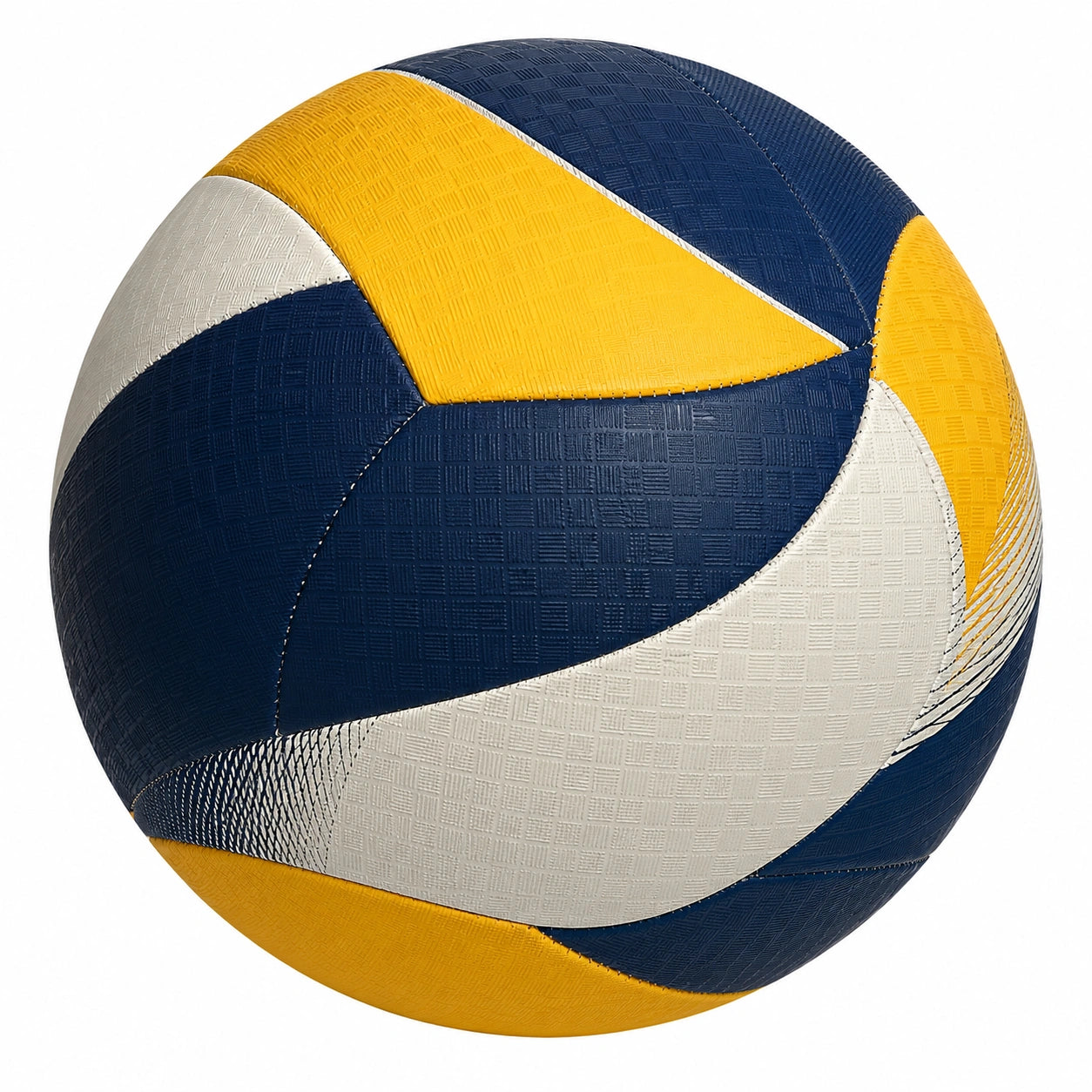 Pallone da Pallavolo Blu, Bianco e Giallo