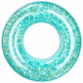 Anello Gonfiabile Glitter Trasparente per Piscina 126 cm